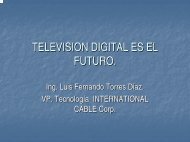 TELEVISION DIGITAL ES EL FUTURO. - Andina Link