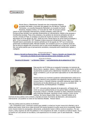 Sacco y Vanzetti - Papeles de Sociedad.info