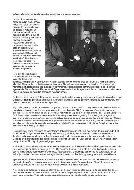 Sacco y Vanzetti - Papeles de Sociedad.info