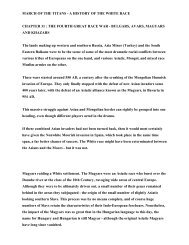 march of the titans - a history of the white race - New Life Tabernacle ...