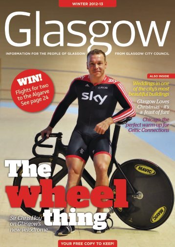 Sir Chris Hoy on Glasgow's new velodrome - Glasgow City Council