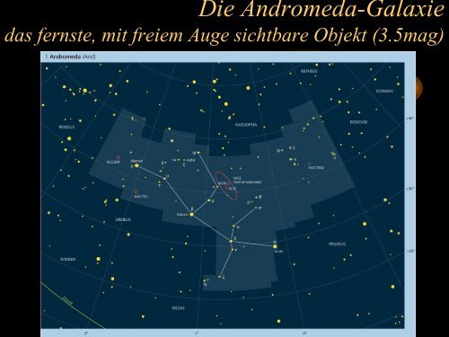 Der Andromeda-Nebel eine ganz normale Spiralgalaxie?