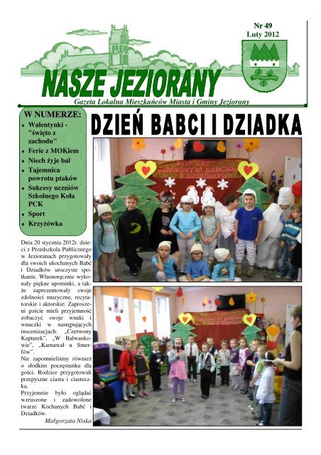Gazeta nr49 - Jeziorany