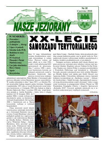 Gazeta nr35 - Jeziorany