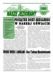 Gazeta nr38 - Jeziorany