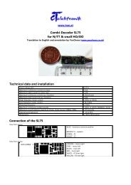 Combi-Decoder SL75 for N/TT & small HO/OO ... - rumia.edu.pl