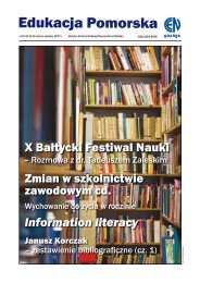 X Bałtycki Festiwal Nauki Information literacy