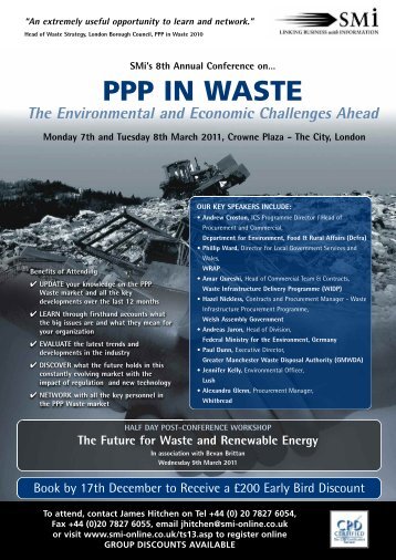 PPP IN WASTE