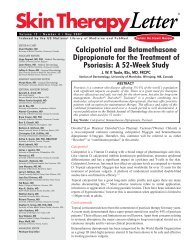 Calcipotriol and Betamethasone Dipropionate for the Treatment of ...