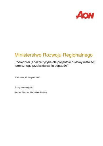 Ministerstwo Rozwoju Regionalnego