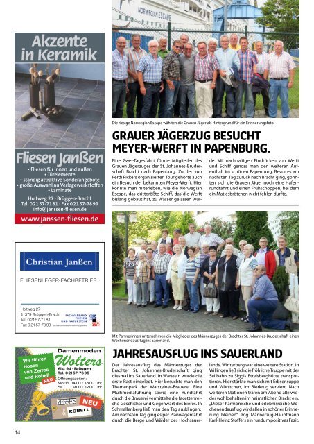 Stadtjournal Brüggen _August 2015