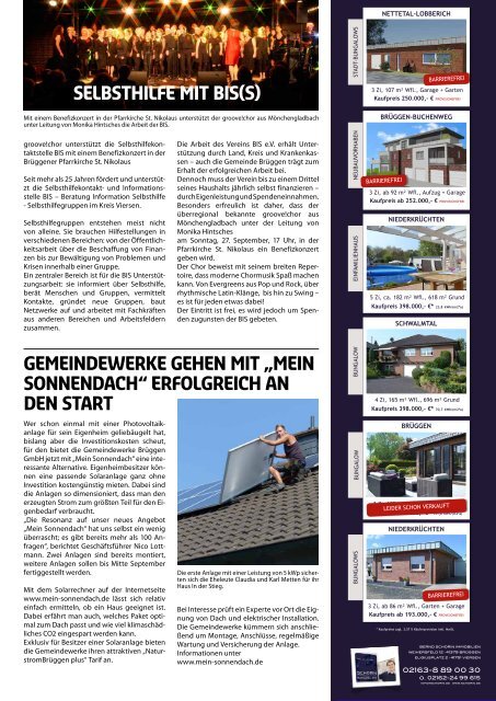 Stadtjournal Brüggen _August 2015