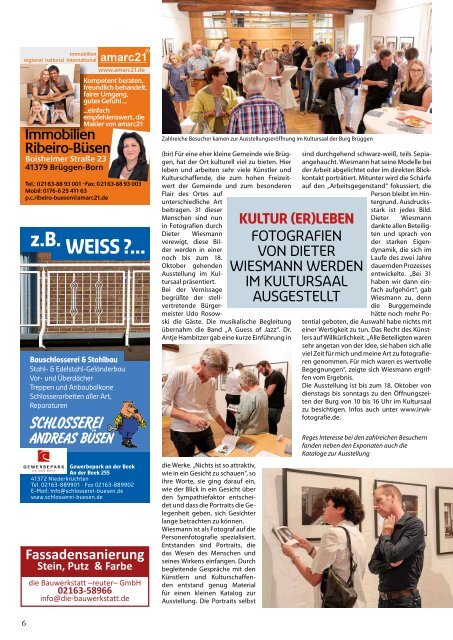 Stadtjournal Brüggen _August 2015