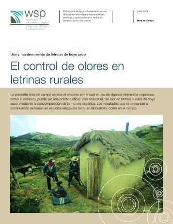 El control de olores en letrinas rurales - WSP