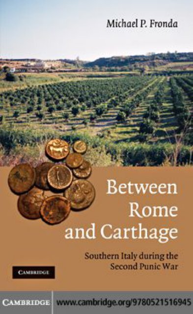 Between Rome and Carthage: Southern Italy ... - Historia Antigua