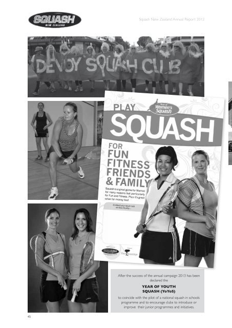 Squash New Zealand Annual Report 2012