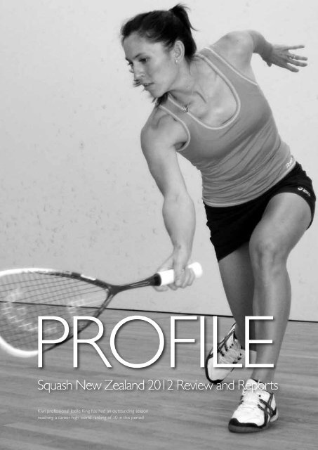 Squash New Zealand Annual Report 2012