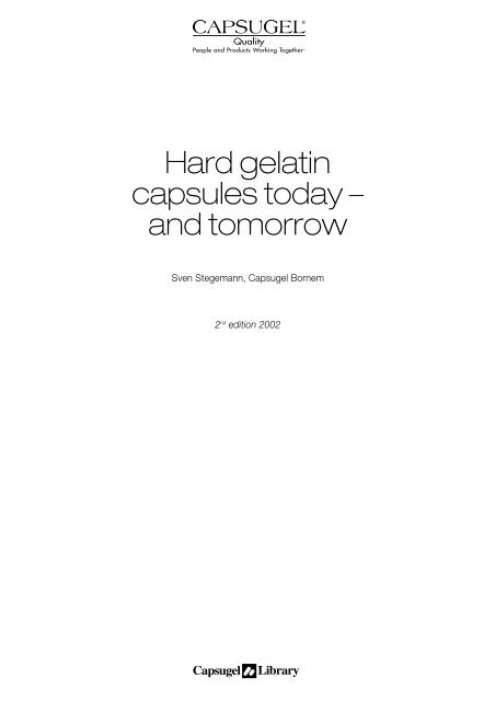 Empty Gelatin Capsules, Capsugel® Coni-Snap®