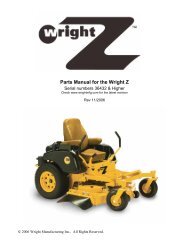 Parts Manual for the Wright Z