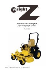 Parts Manual for the Wright Z
