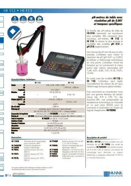 ph metre - MPQ Electronique