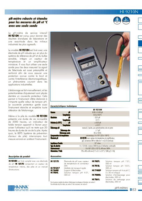 ph metre - MPQ Electronique