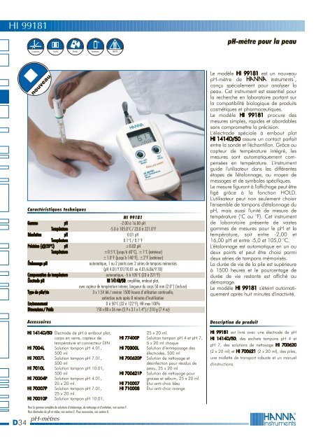 ph metre - MPQ Electronique