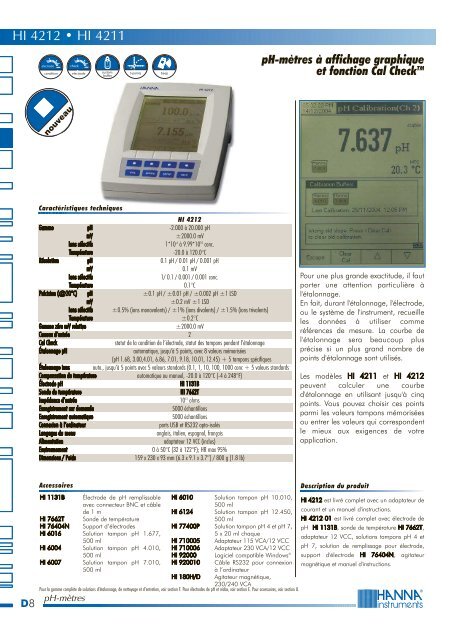 ph metre - MPQ Electronique