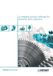 Download the PDF - Hansen Industrial Transmissions