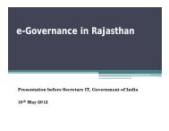 e-Governance in Rajasthan