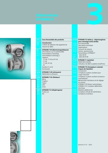 Débitmètres SITRANS F - MPIP