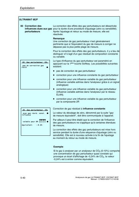 analyse de gaz