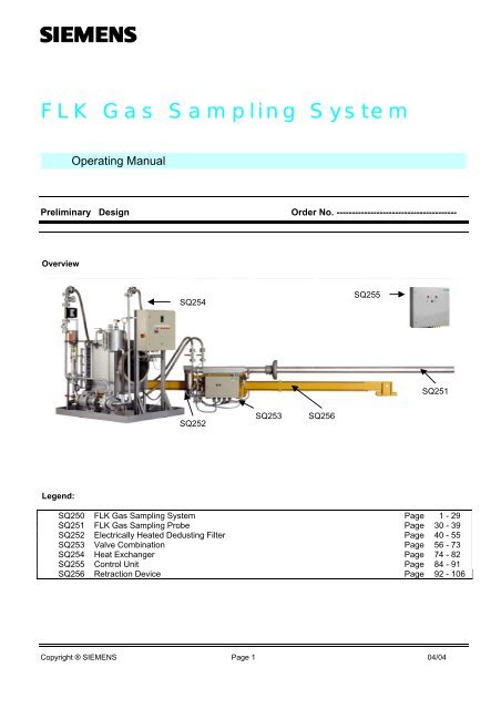 FLK Gas Sampling System - MPIP - Free