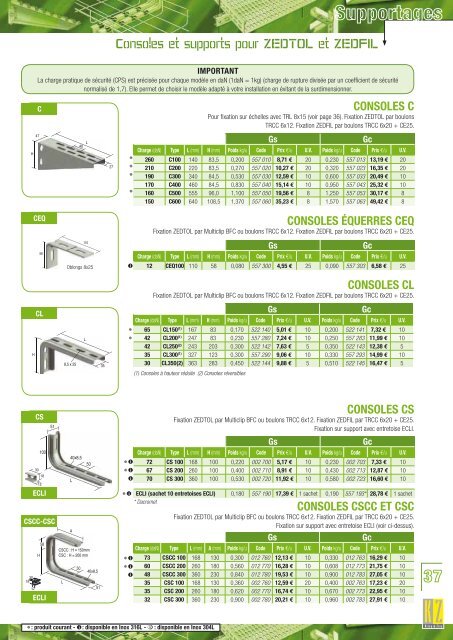 Catalogue Tarif - Krieg & zivy