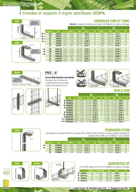 Catalogue Tarif - Krieg & zivy