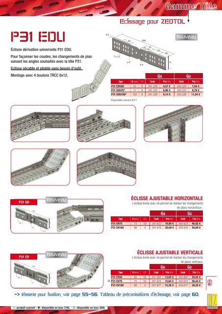 Catalogue Tarif - Krieg & zivy