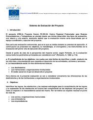 Sistema de Evaluación del Proyecto