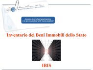 Inventario dei Beni Immobili dello Stato IBIS