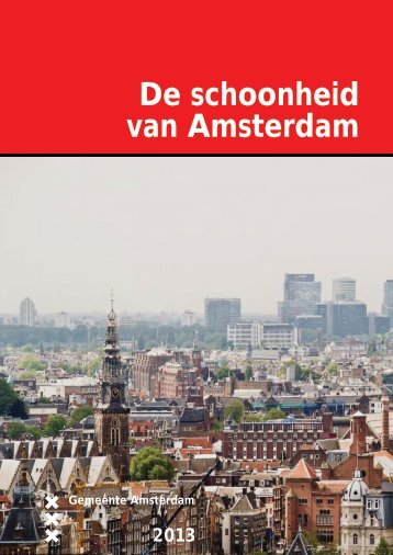 De schoonheid van Amsterdam