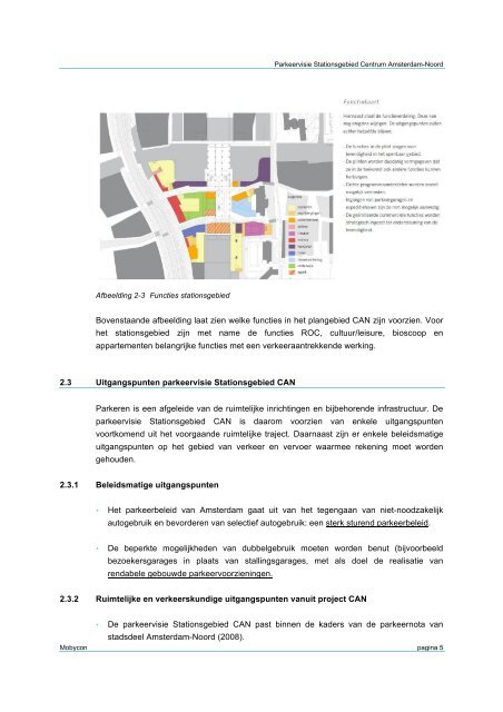 Parkeervisie Stationsgebied Centrum Amsterdam-Noord Eindrapport