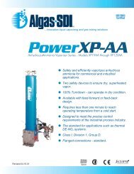 POWERâ¢ XP Electric Anhydrous Ammonia Vaporizer - Algas SDI