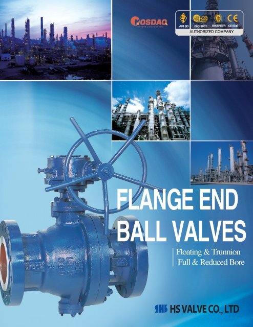 FLANGE END BALL VALVES - A & L Valve Distribution