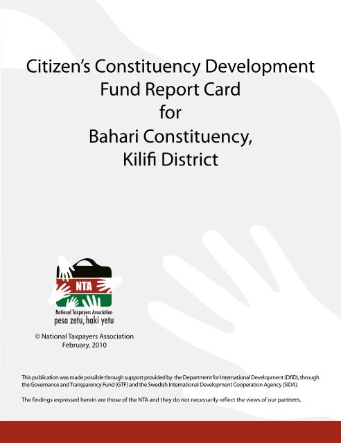 Bahari Constituency Kilifi District
