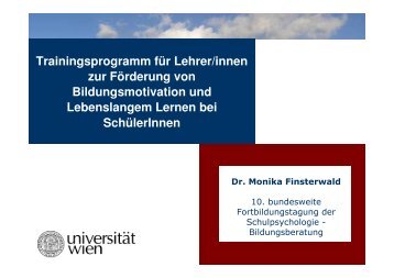 Motivation - Schulpsychologie