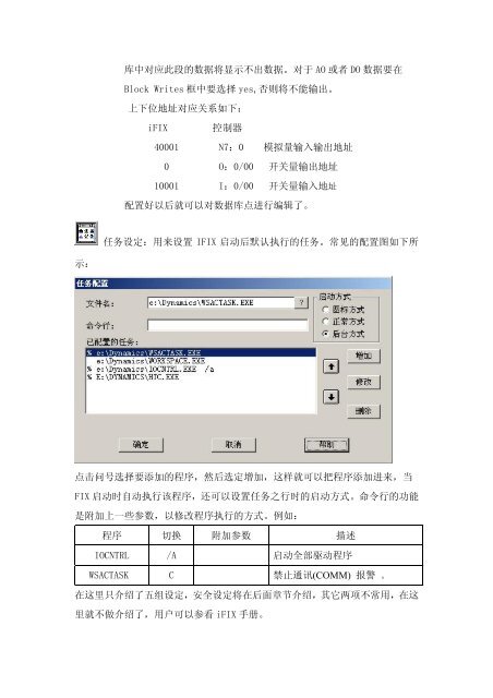 IFIX 培 训 资 料