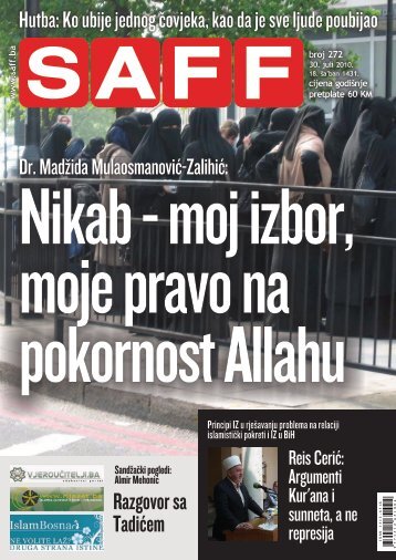 Nikab - moj izbor moje pravo na pokornost Allahu