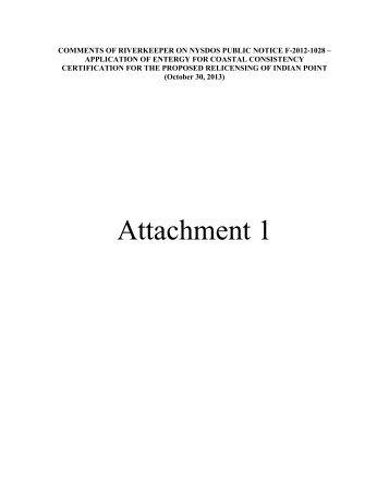 Attachment 1