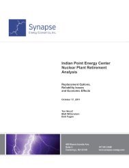 Indian Point Energy Center Nuclear Plant Retirement Analysis