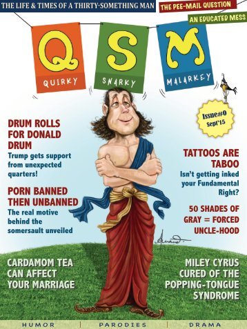 The QSM Magazine - Issue #0 ~ Humor, Satire, and Parodies!