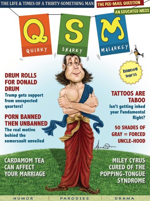 The QSM Magazine - Issue #0 ~ Humor, Satire, and Parodies!